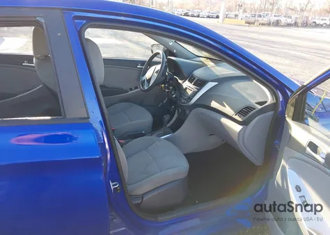 2013 Hyundai Accent Gls из США, поврежденный, VIN KMHCT4AE9DU464405